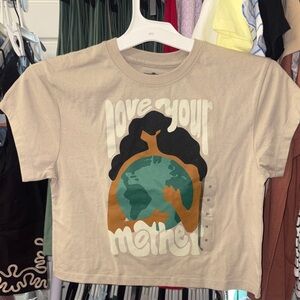 Eco-Friendly Kids T-Shirt - Beige